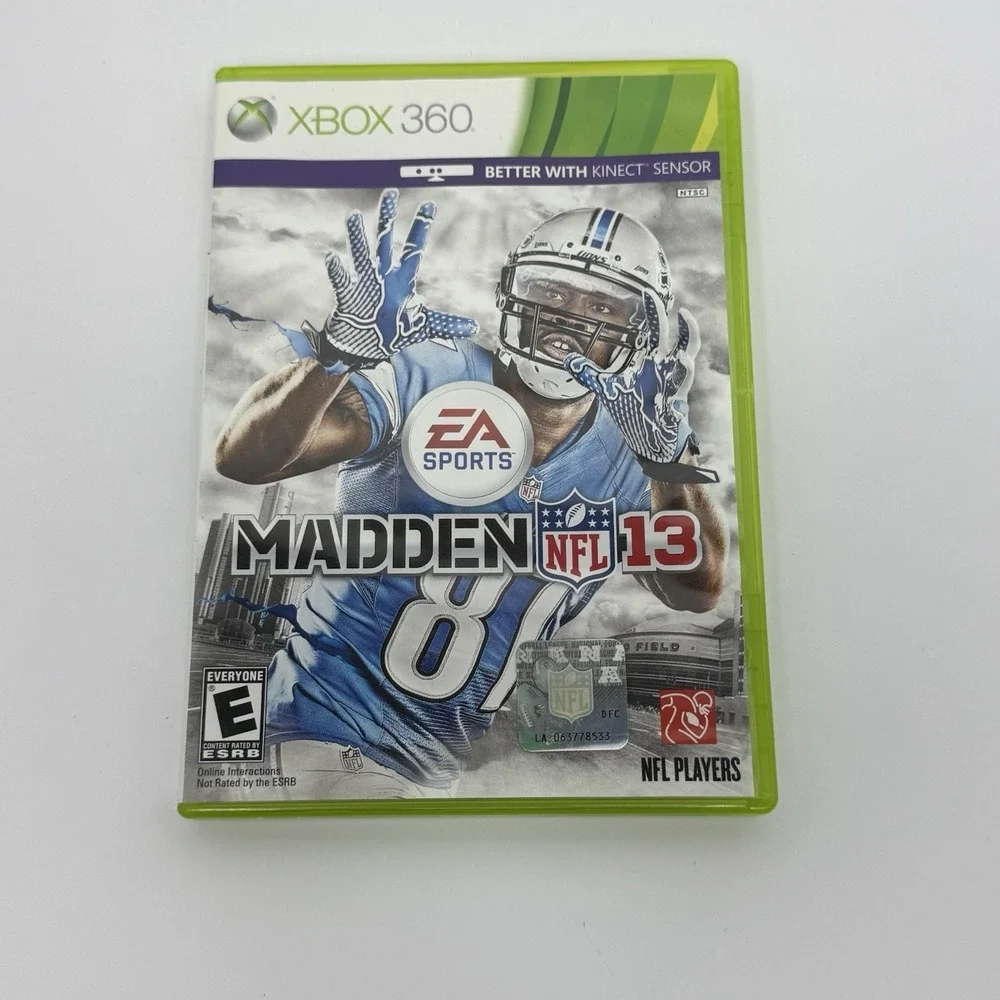 Madden NFL 13 (Microsoft Xbox 360, 2012) CIB Tested Working